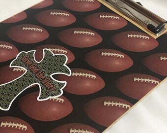 FOOTBALL CROSS CLIPBOARD
