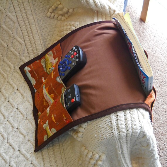 Fish Armchair Caddy Remote Control Organizer