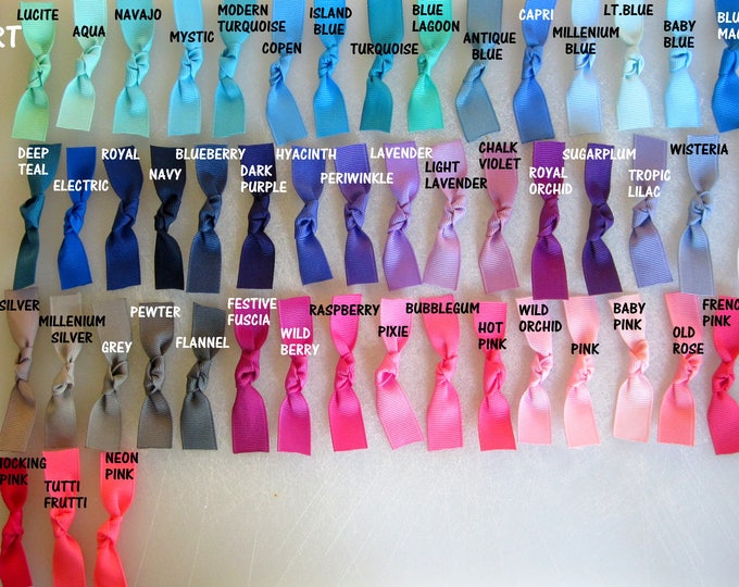 Baby Headbands - Girls Boutique Hairbows - Lot Set of 16 Hair Bows - Single Layer Hair Bows - 3.5 Inch Haibows - wholesale Bows