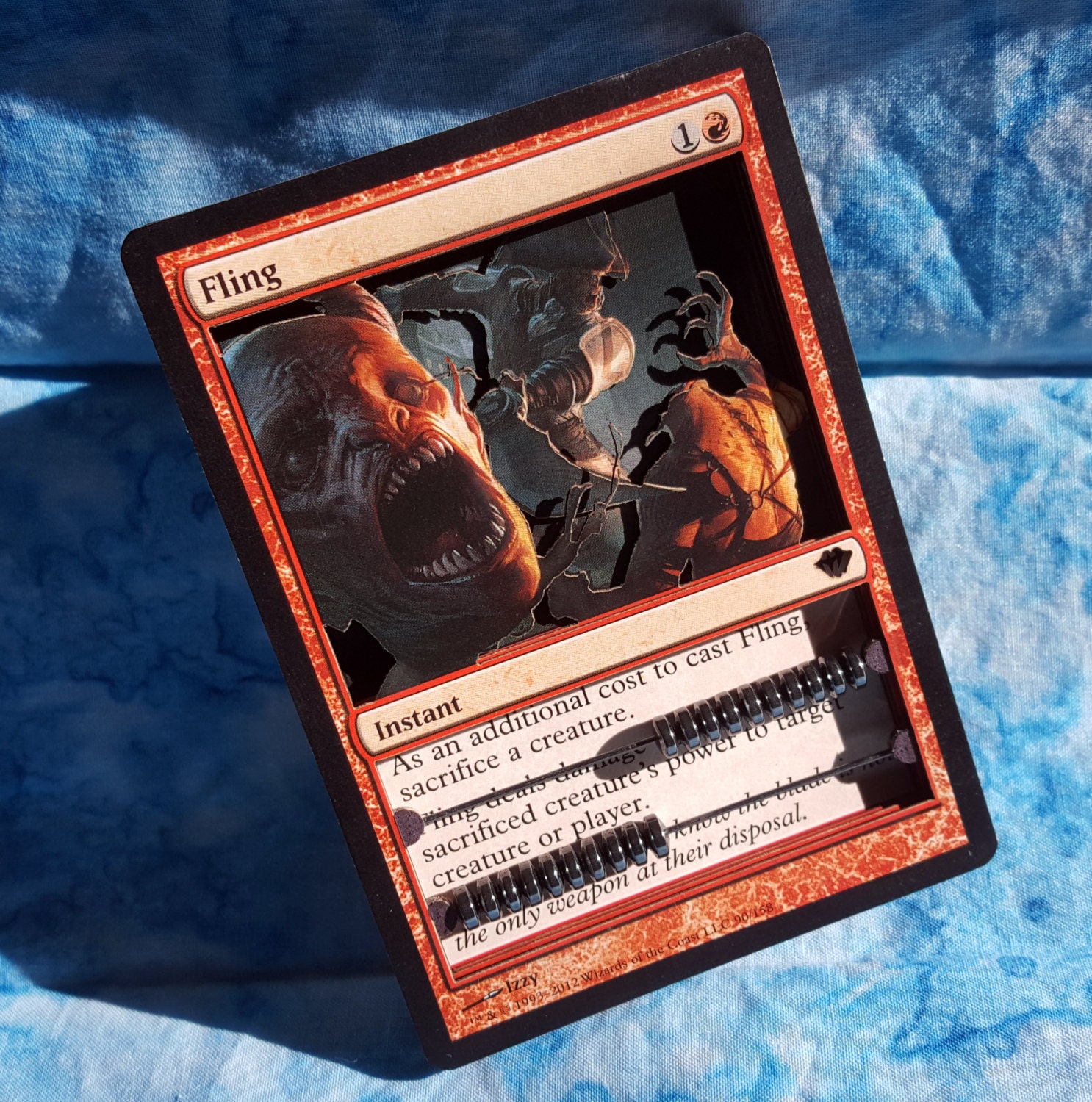 Layer Art 3D Life Counter Fling Magic the Gathering