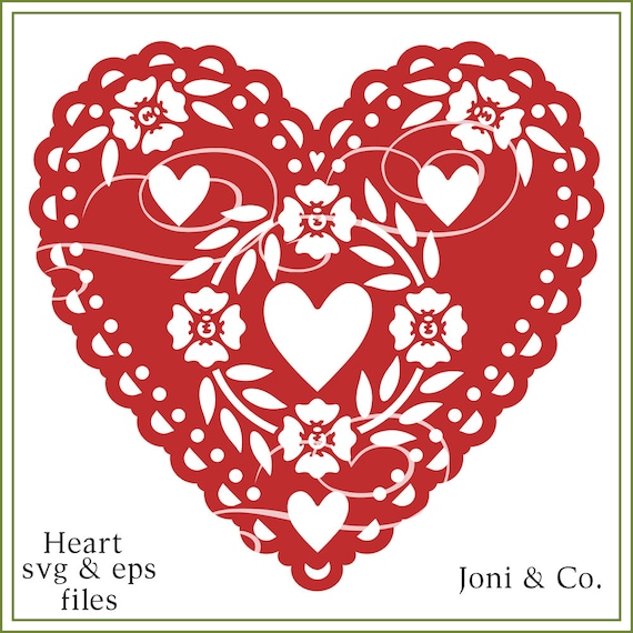 Heart SVG File Valentine Wedding svg vinyl cutting