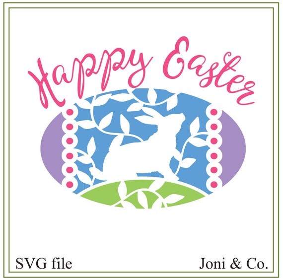 Download Easter SVG Easter Rabbit svg Bunny svg vinyl cutting card