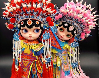 Luxury Collection Anniedollz Peking Opera Custom Blythe