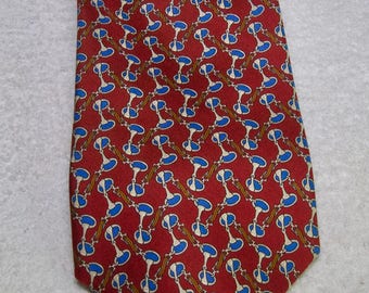 vintage burberry tie