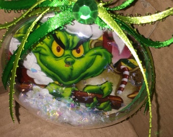 Grinch ornament