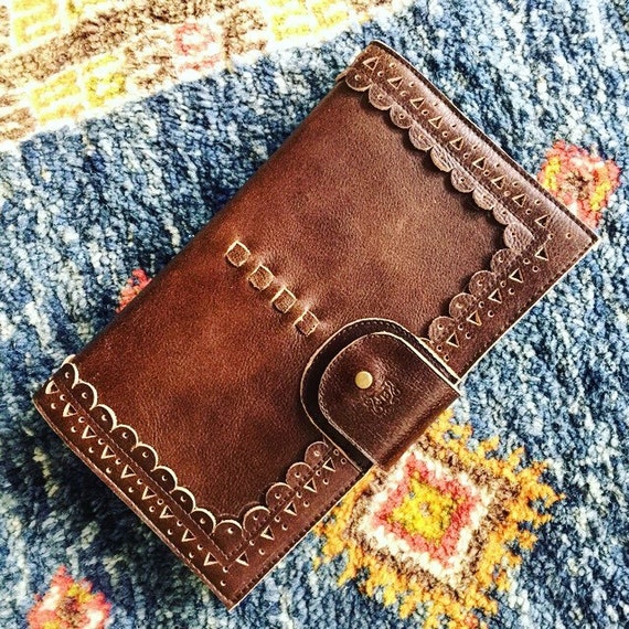 IBIZA. Womens wallet / brown leather wallet / wallets for