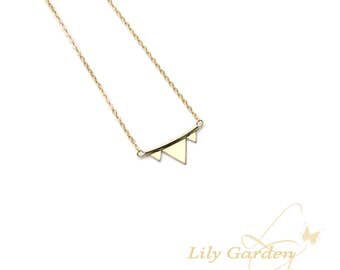 Gold Filled Necklace / Collier - Orion / French Jewellery Designer / Bijoux de Créateur / Chic Romantic Ideal Gift
