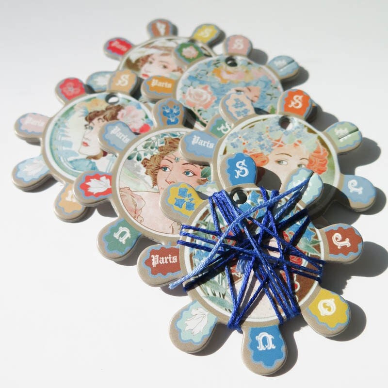 Floss bobbins thread bobbin jessecmault floss holder floss Floss bobbins thread bobbin jessecmault floss holder floss