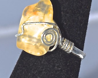 Oregon Sunstone Sterling Silver Ring