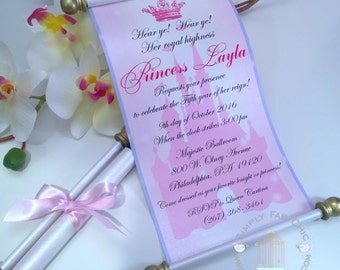 Princess Engaement Party Invitations 10