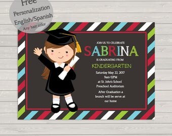 Preschool graduation invitation | Etsy