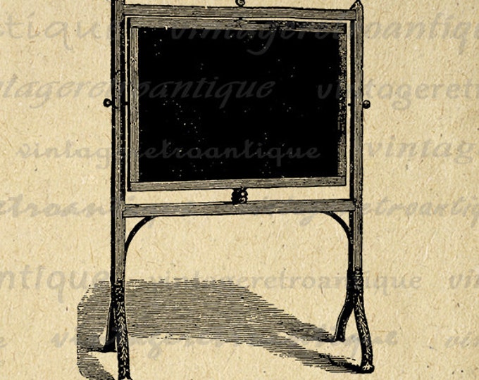 Printable Image Blackboard Download Chalkboard School Digital Chalk Board Graphic Vintage Clip Art Jpg Png Eps HQ 300dpi No.2907