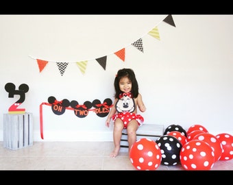 Minnie mouse, toddler, childs, romper, jumper, ruffles, girls, halloween, costume, birthday, summer, spring