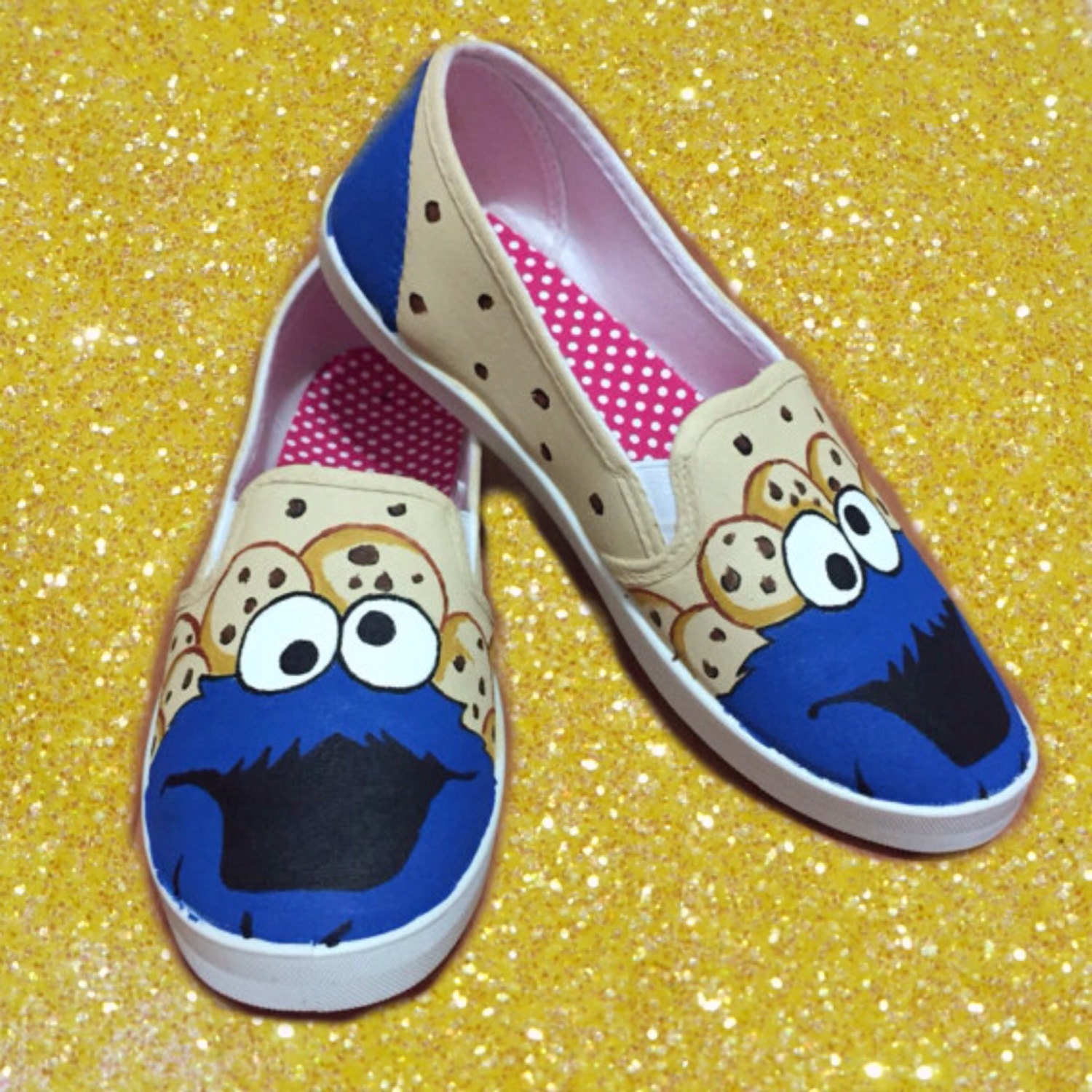 Cookie Monster Shoes. Sesame Street Toms. I can customize