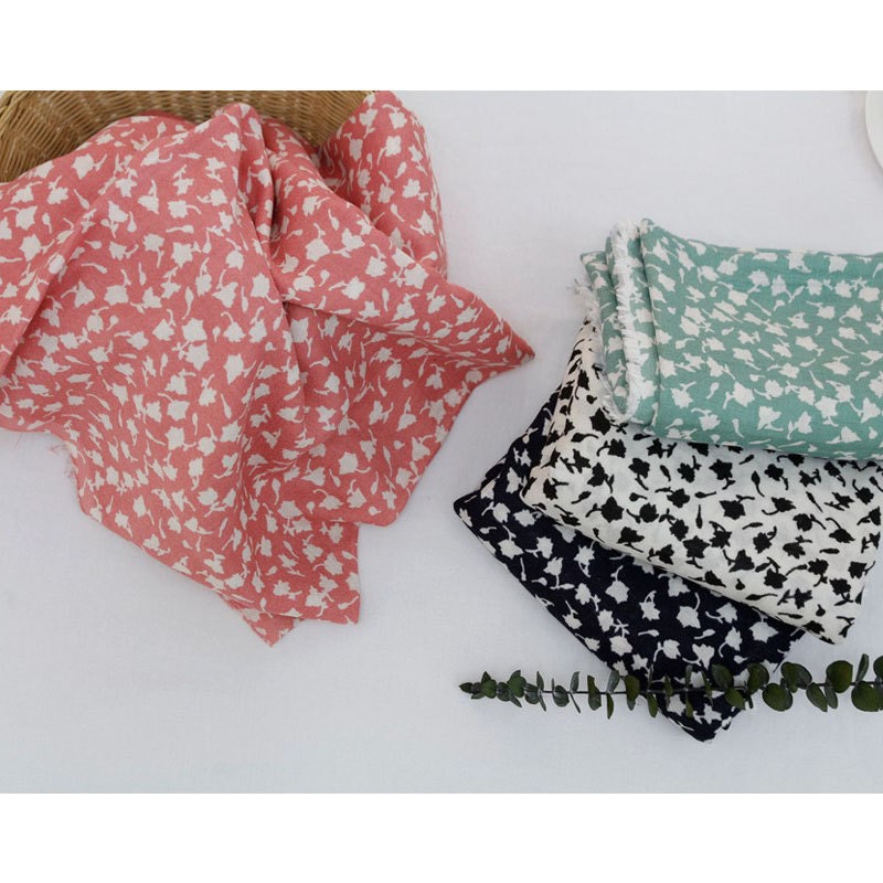 Cotton Double Gauze Fabric Muslin Baby by the Yard Korean