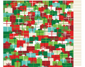 12x12 American Crafts Paper - Holiday Surprises