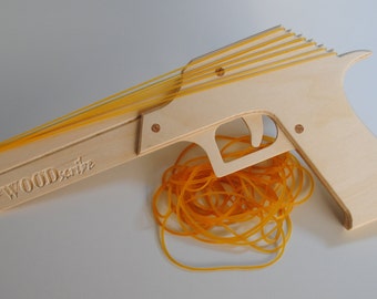 The Big 6, Rubber Band Gun, 6-shot