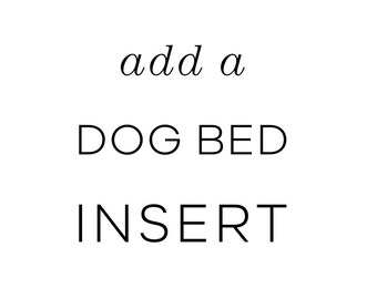Dog bed insert made with recycled fiber, eco-friendly pet bed insert pillow