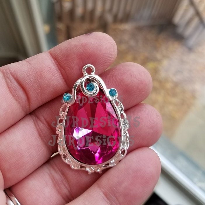 Pink Amulet Princess Sofia Inspired Girl Necklace Sofia