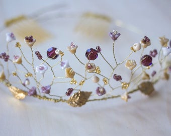 Midnight Wire Tiara
