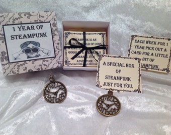 1 Year of Steampunk ~ Victoriana, Quotes, Pick a card, Wedding Favours