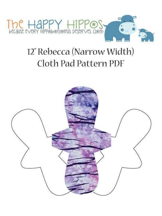 The Happy Hippos Cloth Diaper and Cloth Pad by TheHappyHippos The Happy Hippos Cloth Diaper and Cloth Pad by TheHappyHippos