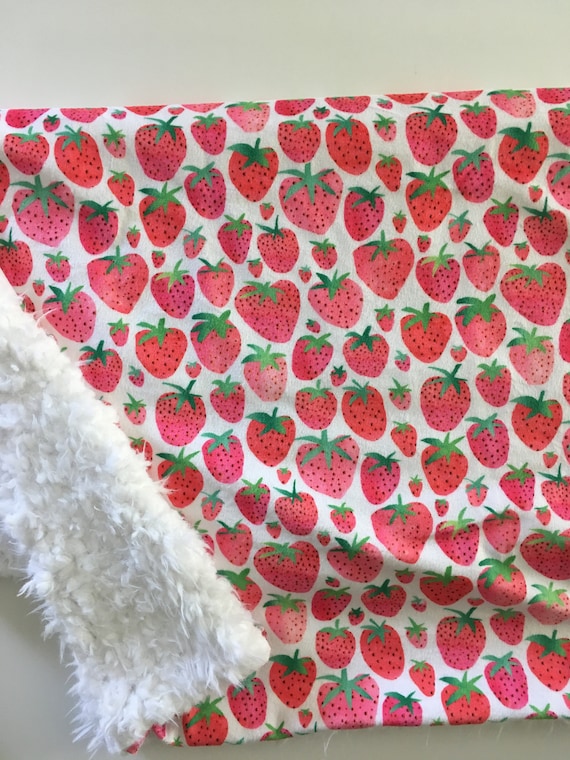 Strawberry Baby Blanket by dawnbrocco - Craftsy