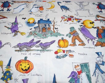 Halloween Fabric "Old Devil Moon" by Nicole De Leon for Alexander Henry 1995 By The Yard