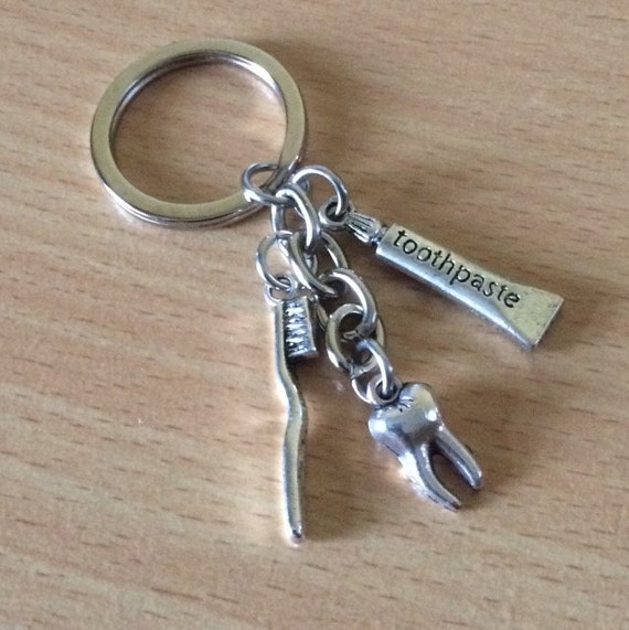 Dentist Keyring Dentist Keychain Dental Assistant Gift Dental