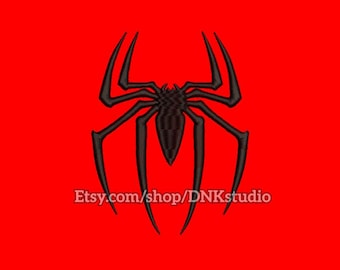 Spiderman Spider Embroidery Design - 5 Sizes - INSTANT DOWNLOAD