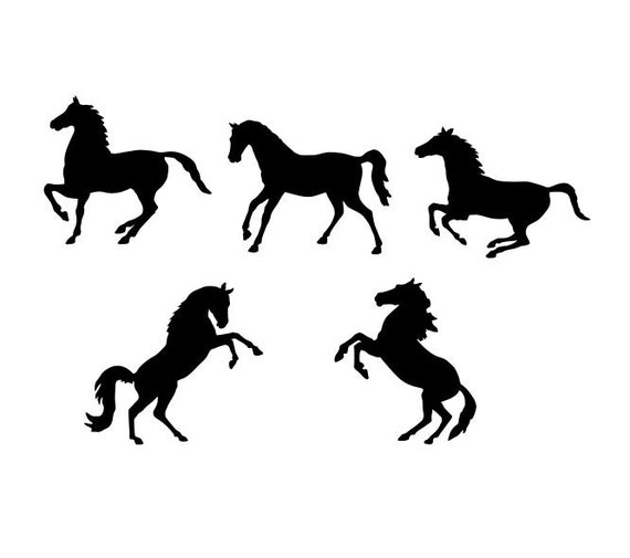 Download Horse Clipart Silhouettes eps dxf pdf png svg Files Plasma