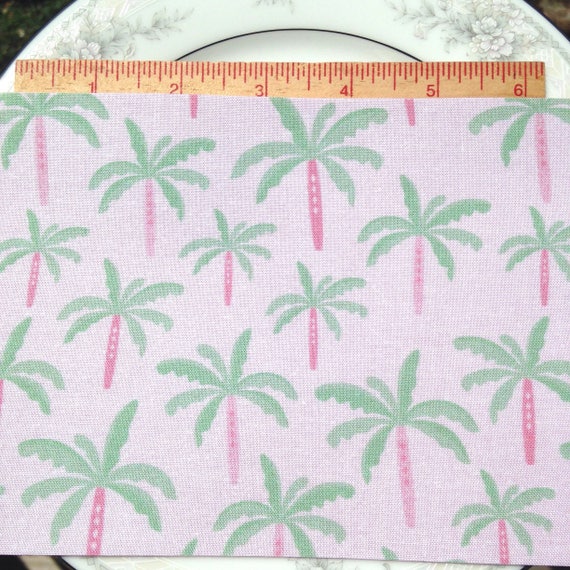 Items similar to Palm trees Fabric Felt 5