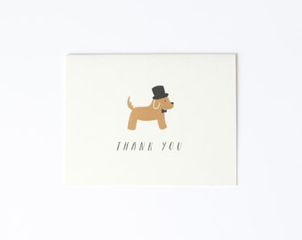 Cute Dog Thank You Card, Dog Card, Thank You Card, Thanks Card, Puppy Card, Thank You Card Dog, Cute Dog Card, Cute Thank You Card