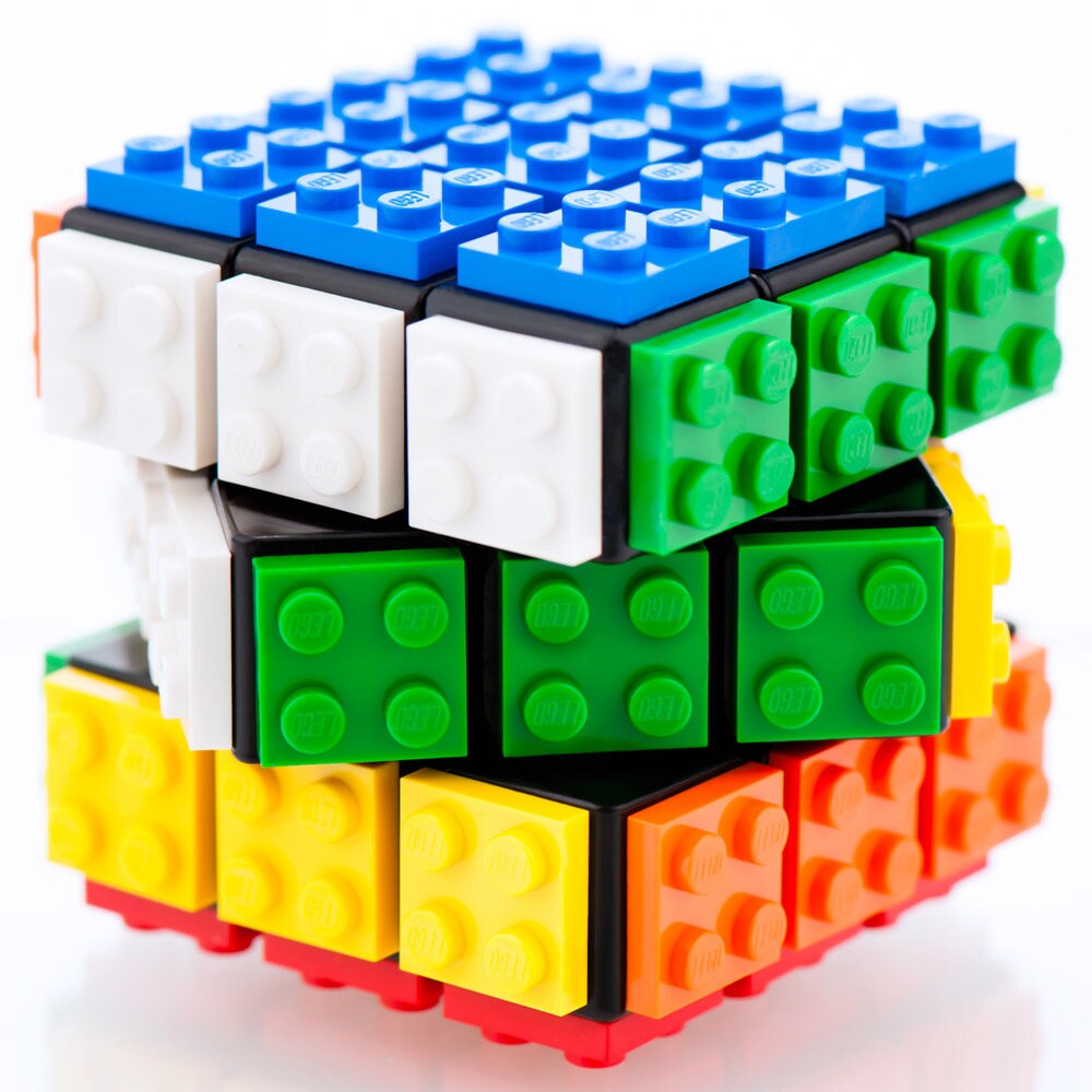 LEGO Gift Idea Toy Puzzle Cube Custom LEGO Gift for Kids or