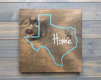 Texas wall art | Etsy