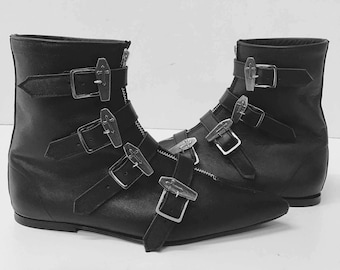 Original Pikes-Coffin Buckle Boots