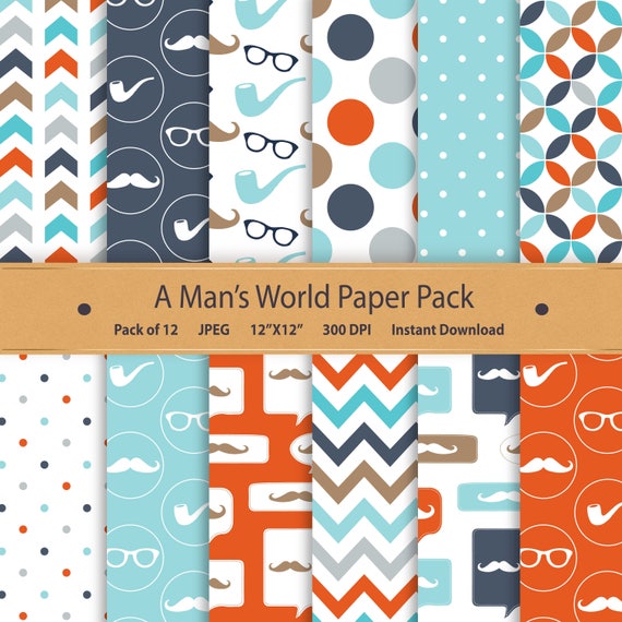 Download Papa Paper Pack Papa Digital Paper Grandpa Card Grandpa ...