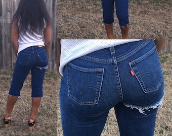 butt rip jeans