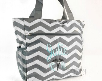 Nurse Bag - Nurse Gift - Nursing Student Bag - Work Bag - Clinical Bag - Nurse Gift - Medical Professional Bag - Personalized Tote Bag