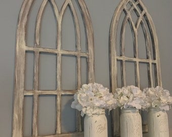 Architectural Wall Decor arched window | etsy Architectural Wall Decor arched window | etsy