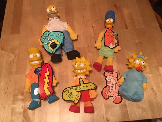 burger king simpsons dolls