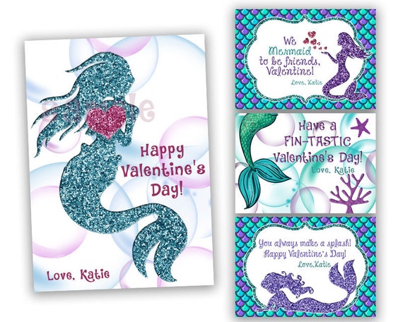mermaid-valentines-cards-girl-classroom-valentines-blue