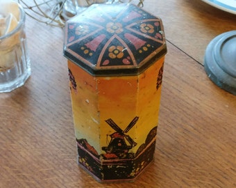 Genuine vintage coffee tin (ref 1007)