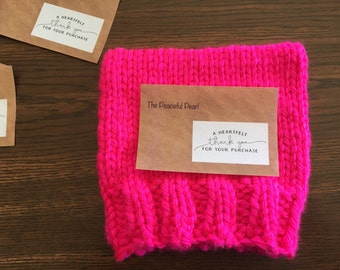 Inaugural Pink Pussyhat, Women's March on Washington with Fast Free Shipping!