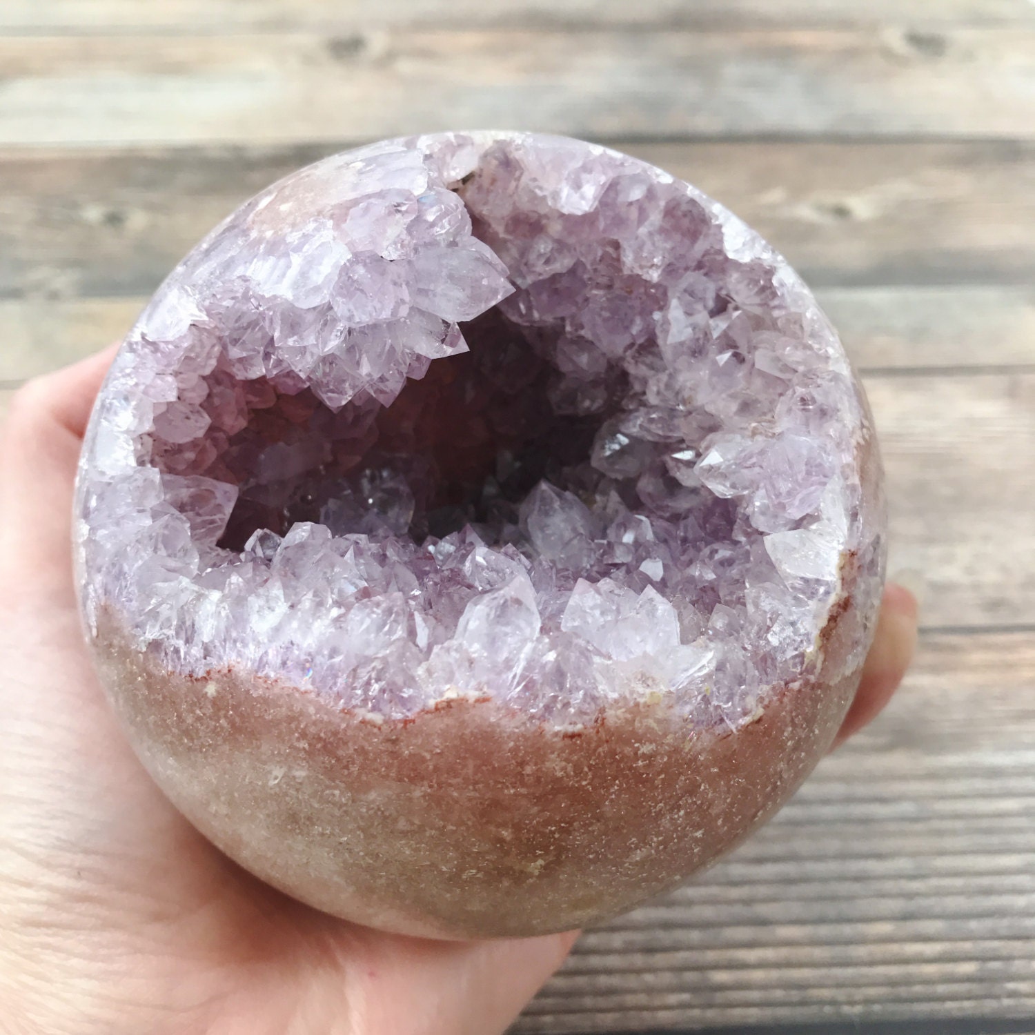 Amethyst Geode Sphere Amethyst Sphere Geode Ball Amethyst Ball