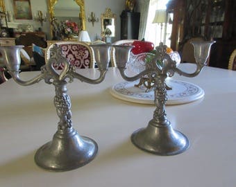DENMARK GEROTIN CHERUB Candle Holders