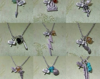 Demigod character necklaces (options)