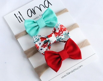 Baby Bow Headbands - Baby Headbands - Newborn Headbands - Infant Headbands - Hair Bows - Newborn Bows - Baby Hair Bows - Baby Headband Bows
