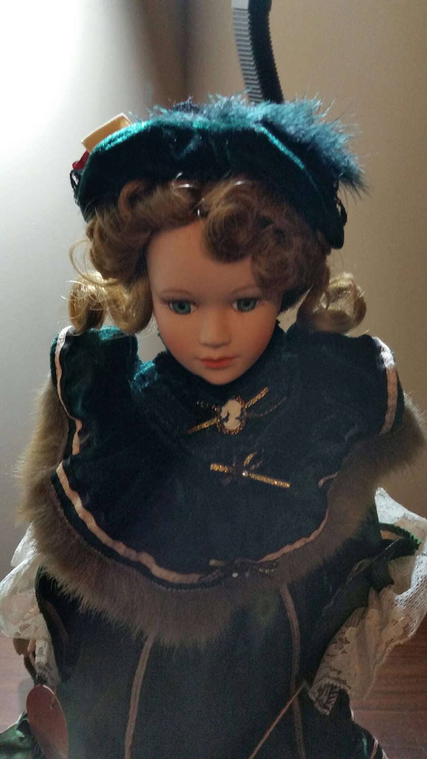 Seymour Mann Porcelain 17 inch Doll Marie Collector Doll