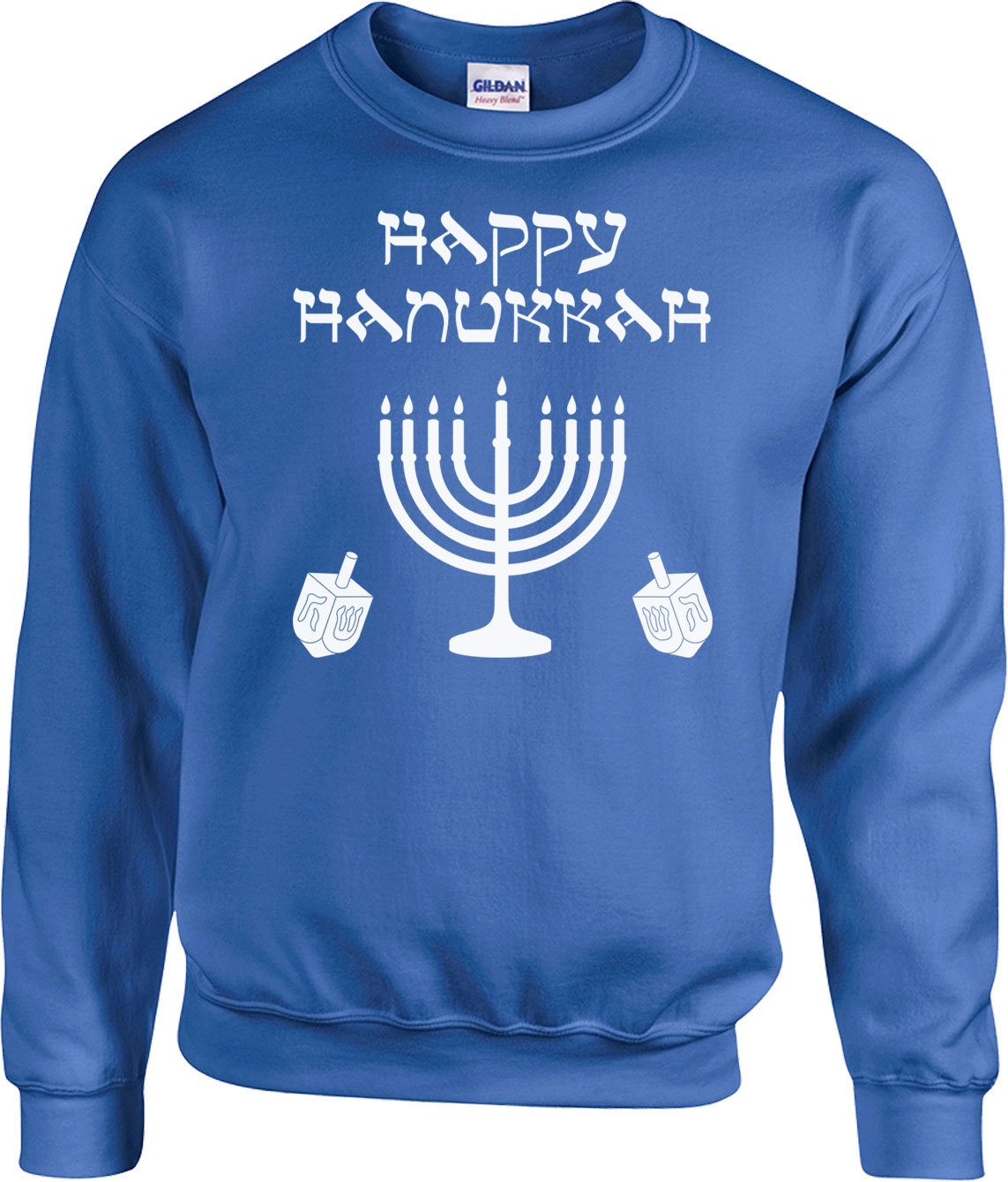 Happy Hannukah Sweater Chanukah Jewish Gifts For Hanukkah
